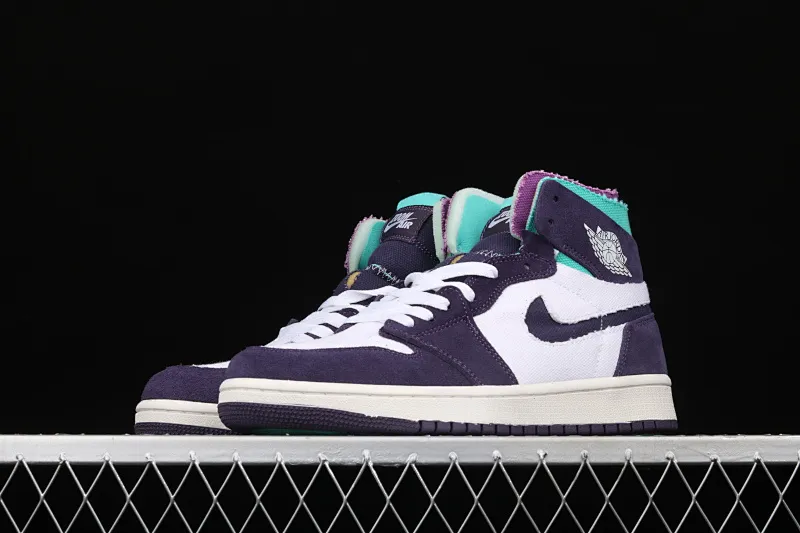 All categories Air Jordan Jordan series basketball shoes Air Jordan 1 High Z version Air Jordan 1 Zoom CMFT Pairs Daybreak AJ1 Joe 1 Purple Grape CT0978-150